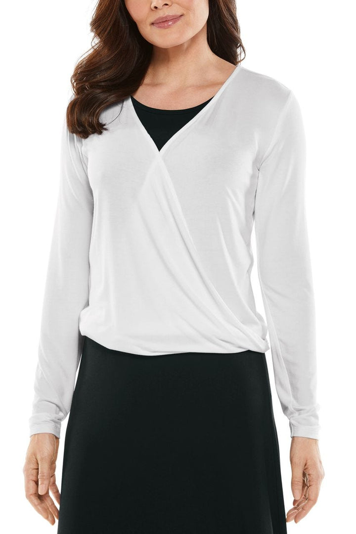 Women's Vrae Everyday Fashion Wrap | White