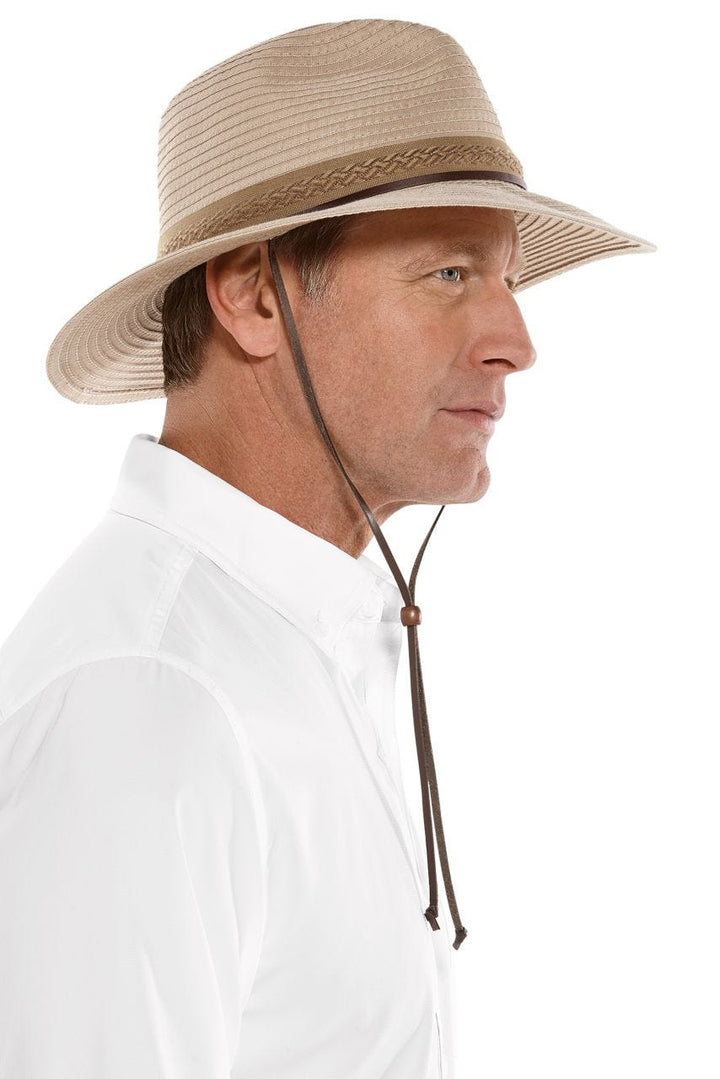 Men's Galileo Packable Travel Hat | Khaki