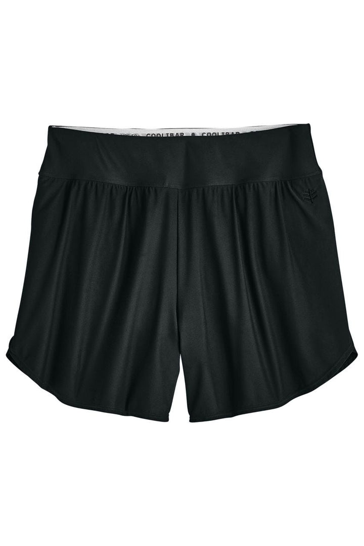 Women's Ripple Swim Shorts | Black