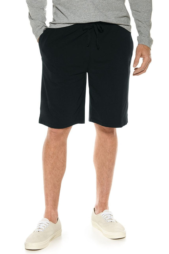 Men's Newport Saturday Lounge Shorts | Black