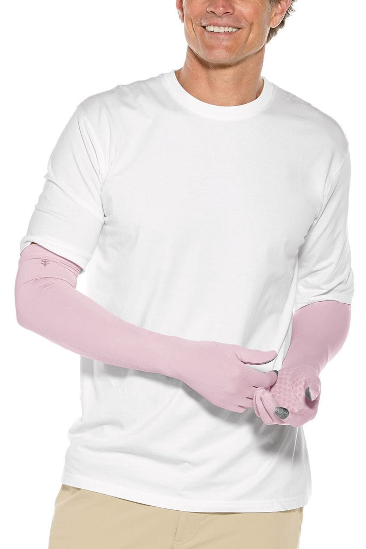 Unisex Culebra UV Long Sun Gloves | Dusty Mauve