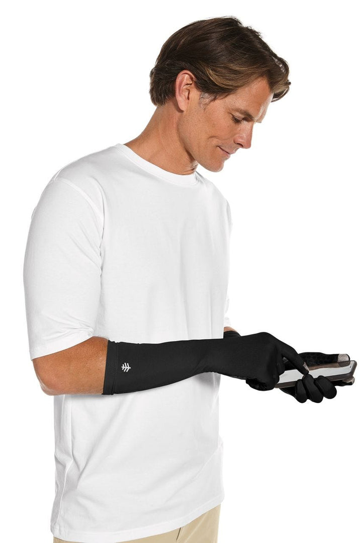 Bona UV Mid Length Gloves | Black