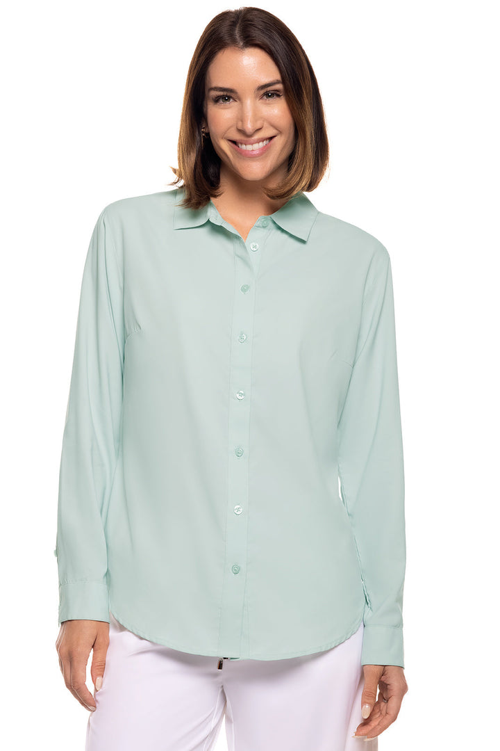 Women's Rhodes Shirt | Misty Aqua