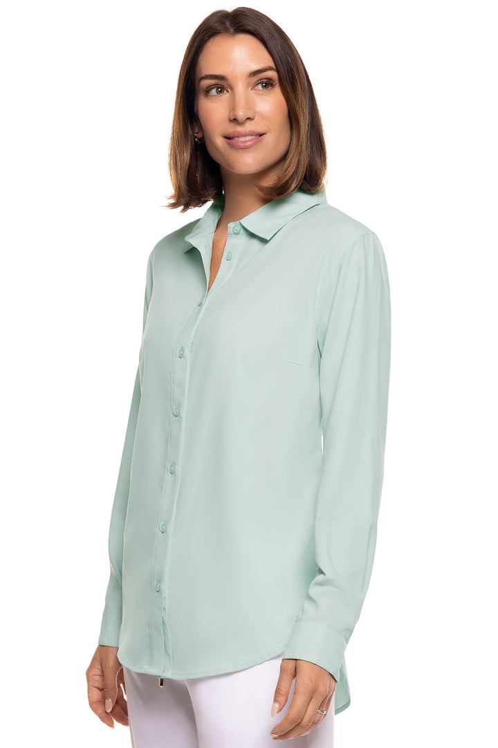 Women's Rhodes Shirt | Misty Aqua