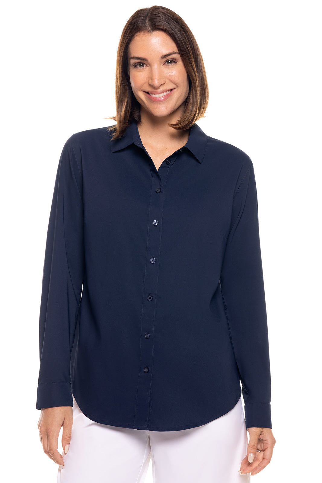 Women's Rhodes Shirt | Navy UPF 50+