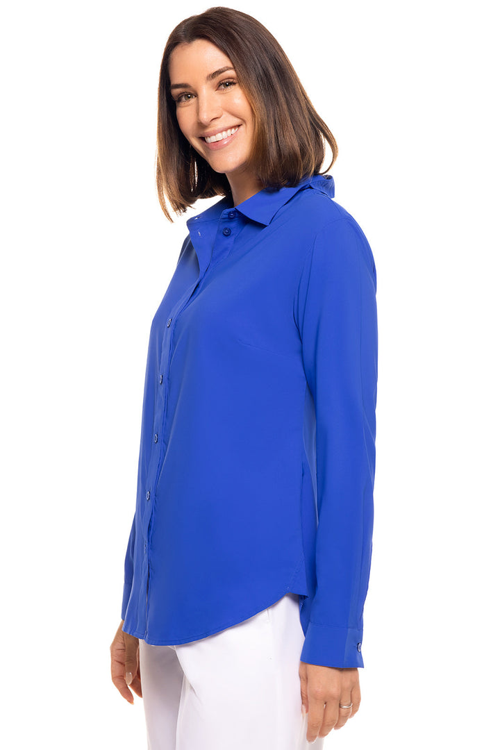 Women's Rhodes Shirt | Baja Blue