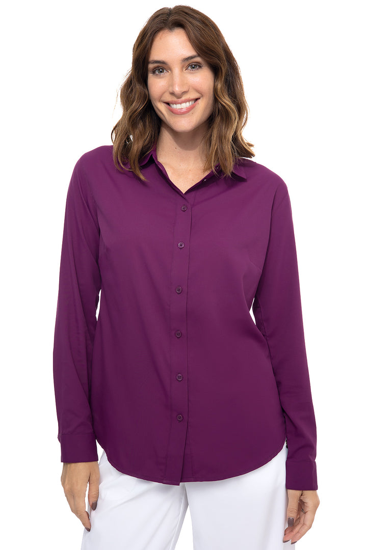 Women's Rhodes Shirt | Rich Plum