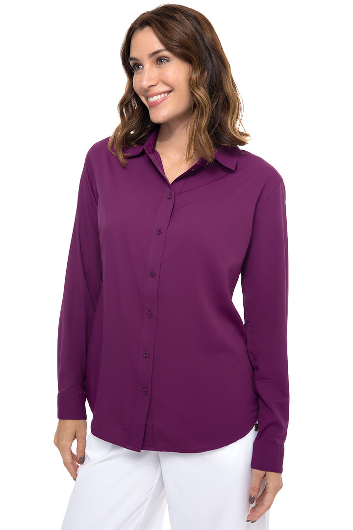 Women's Rhodes Shirt | Rich Plum