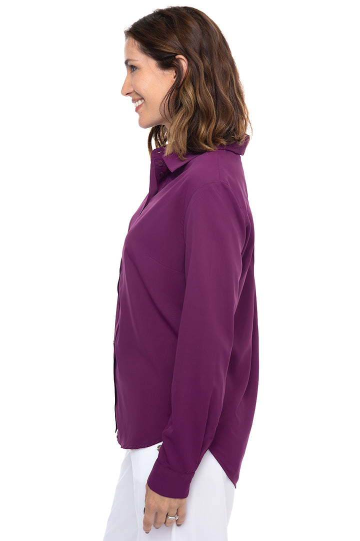 Women's Rhodes Shirt | Rich Plum