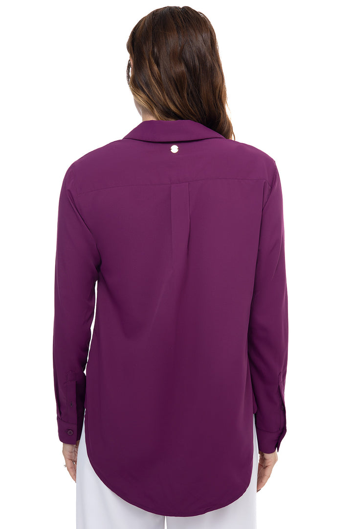 Women's Rhodes Shirt | Rich Plum