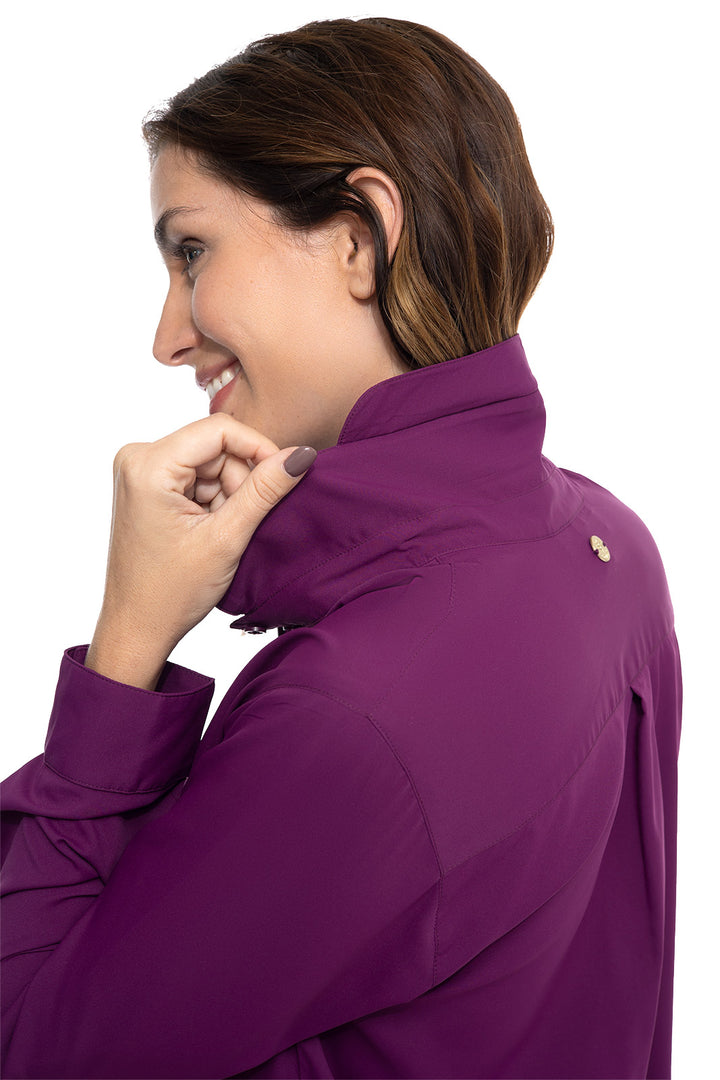 Women's Rhodes Shirt | Rich Plum