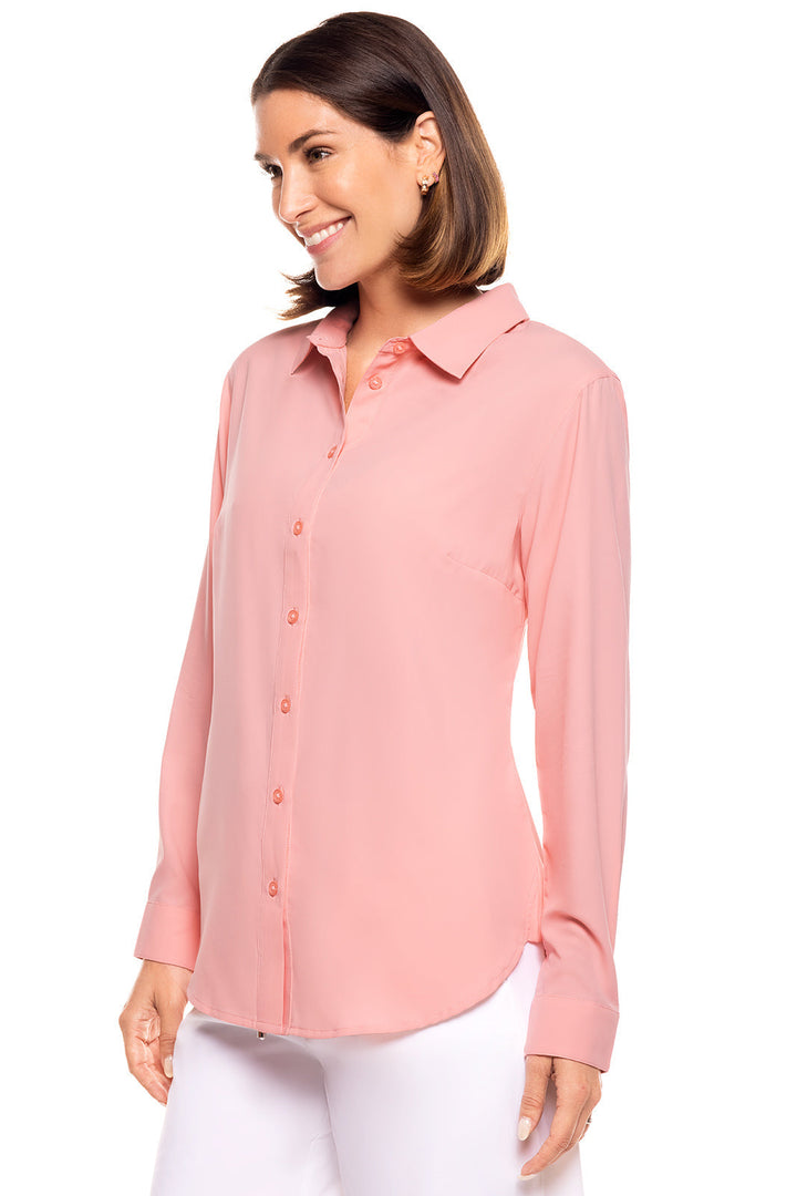 Women's Rhodes Shirt | Peachy Pink