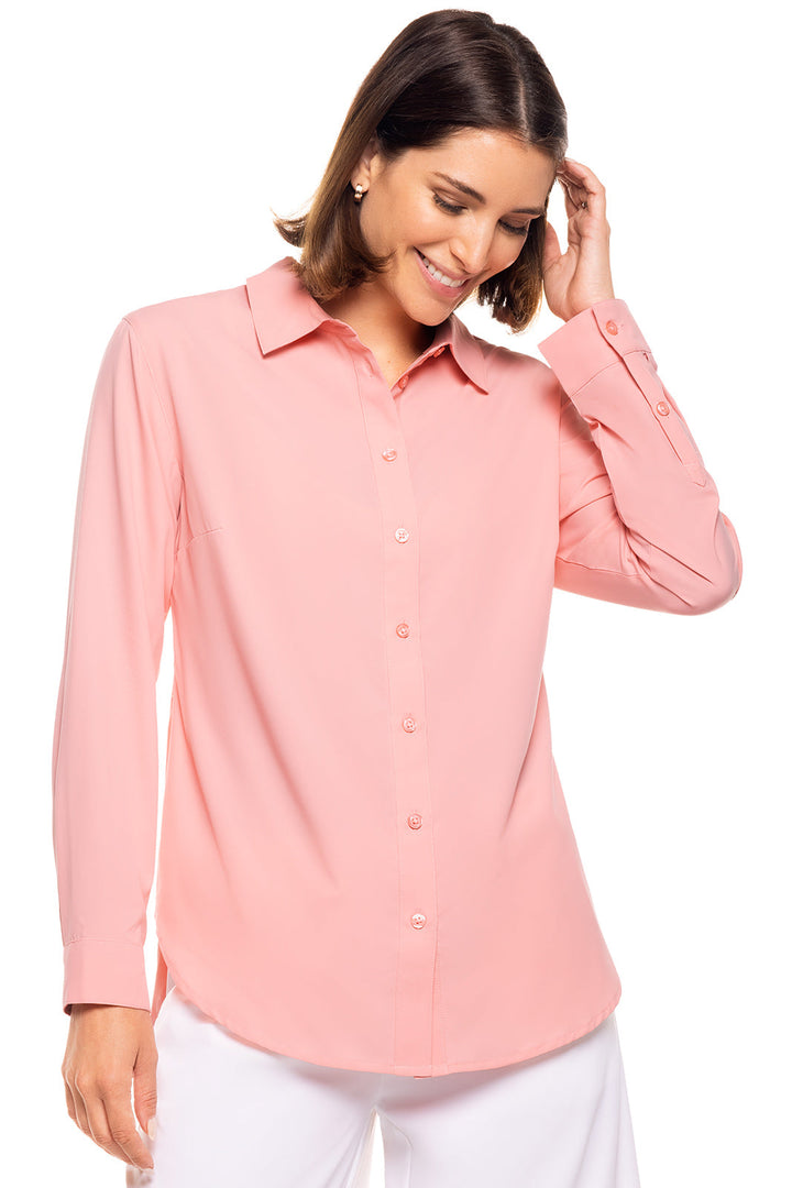 Women's Rhodes Shirt | Peachy Pink