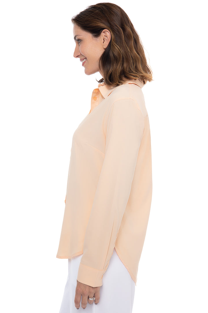 Women's Rhodes Shirt | Peach Fuzz