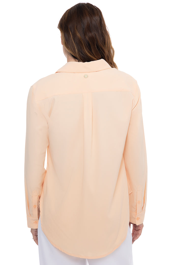 Women's Rhodes Shirt | Peach Fuzz