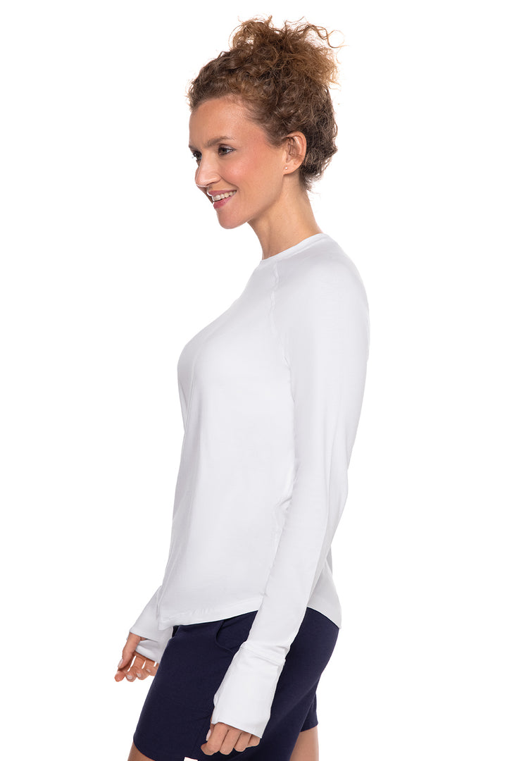 Women's LumaLeo Long Sleeve T-Shirt | White