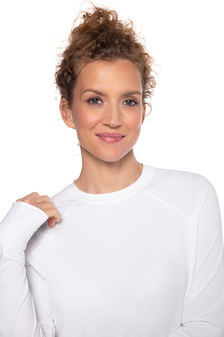 Women's LumaLeo Long Sleeve T-Shirt | White