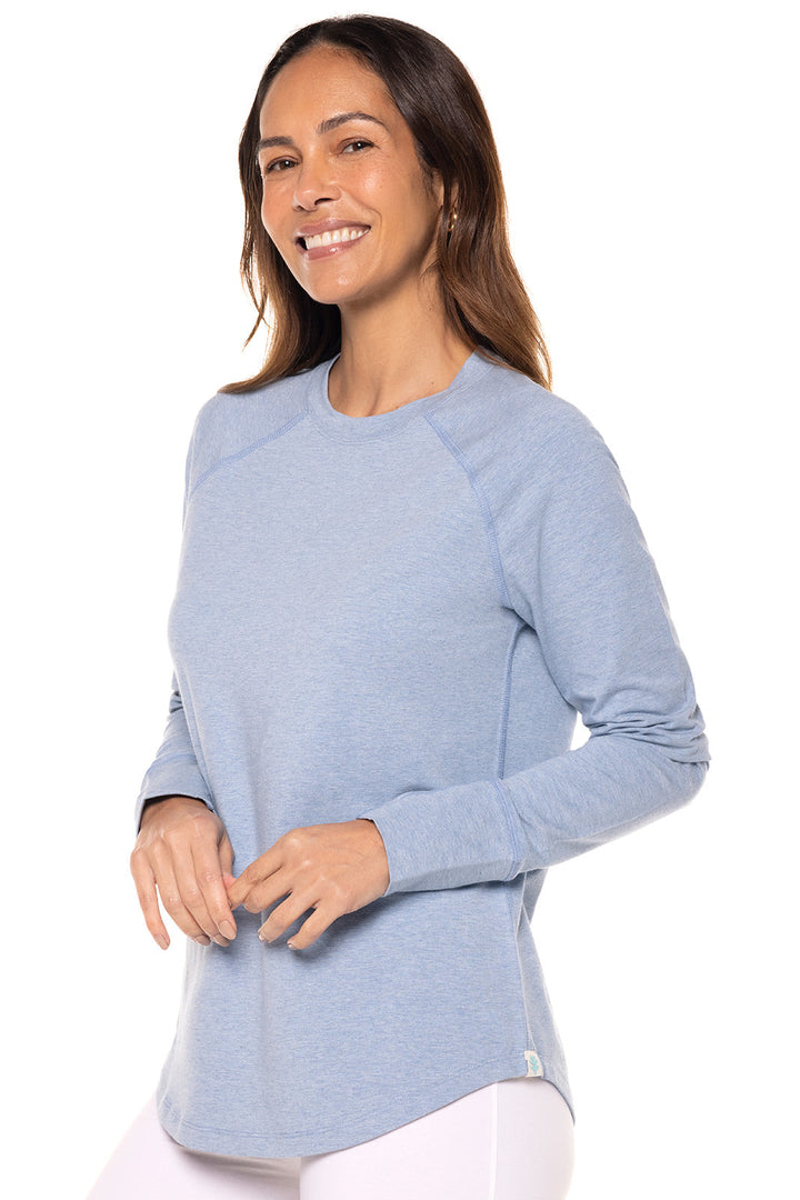 Women's LumaLeo Long Sleeve T-Shirt | Light Blue Heather