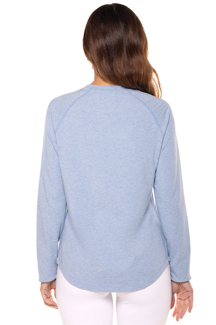 Women's LumaLeo Long Sleeve T-Shirt | Light Blue Heather