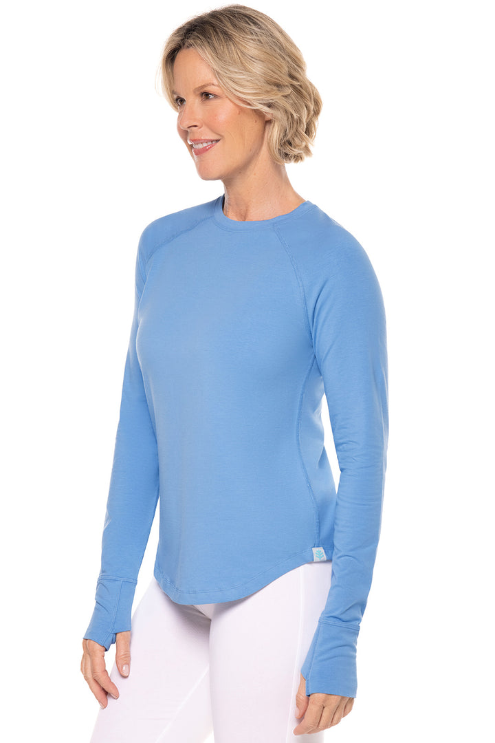 Women's LumaLeo Long Sleeve T-Shirt | Clear Sky Blue