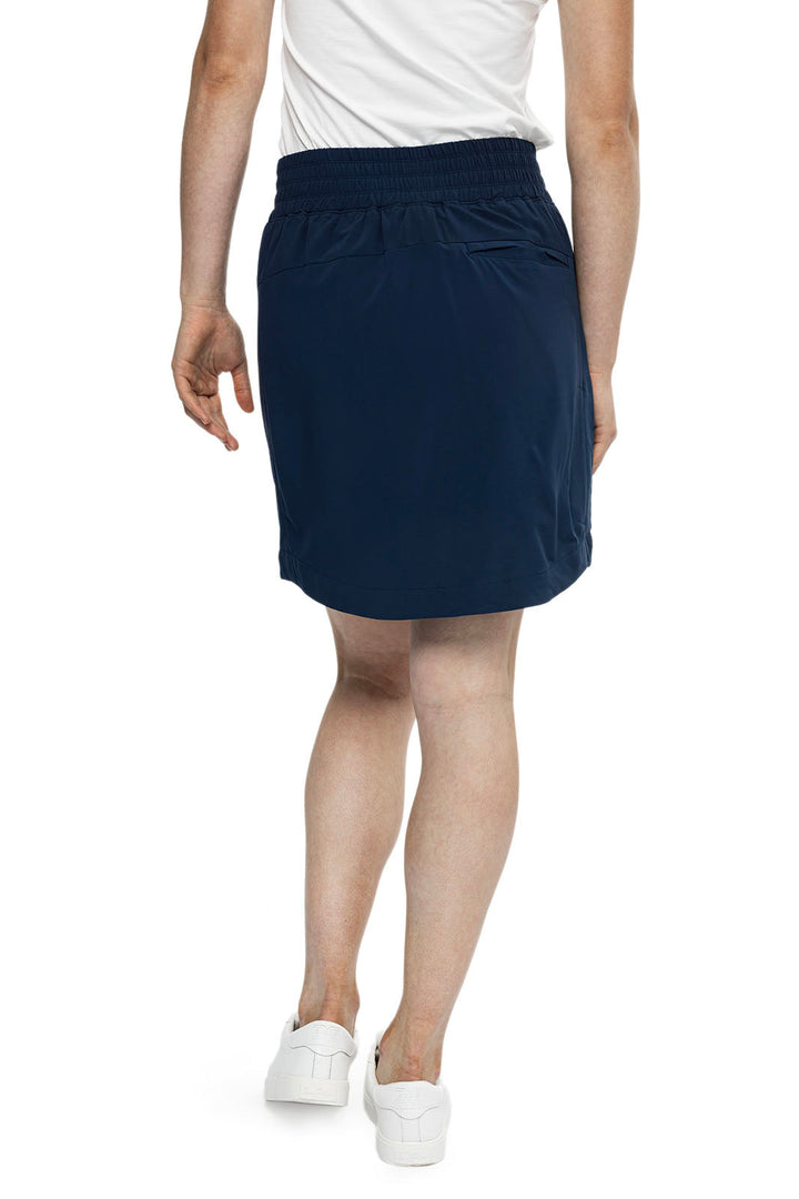 Women's Pisa Travel Skort | Navy