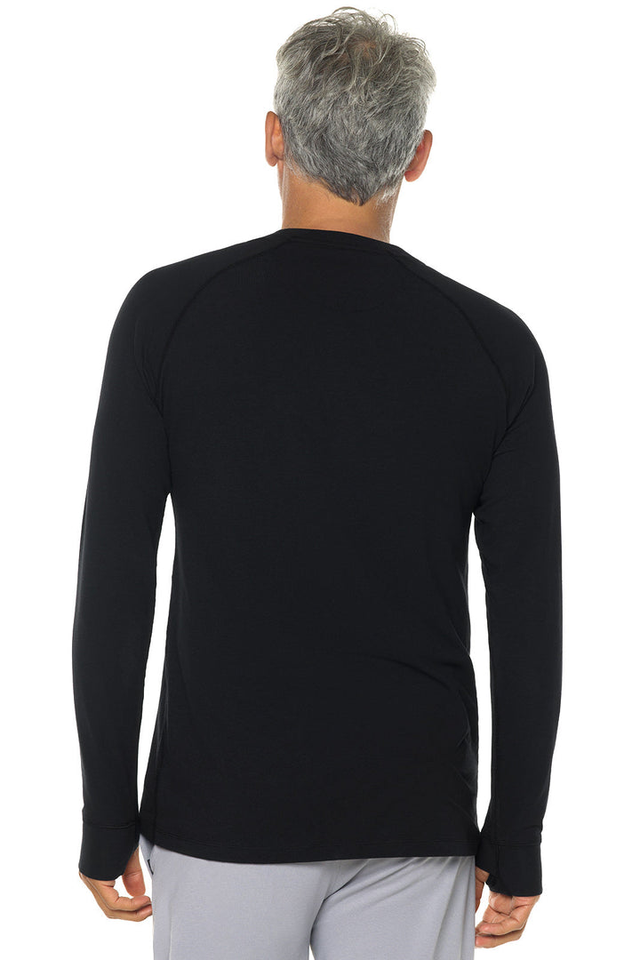 Men's LumaLeo Long Sleeve T-Shirt | Black