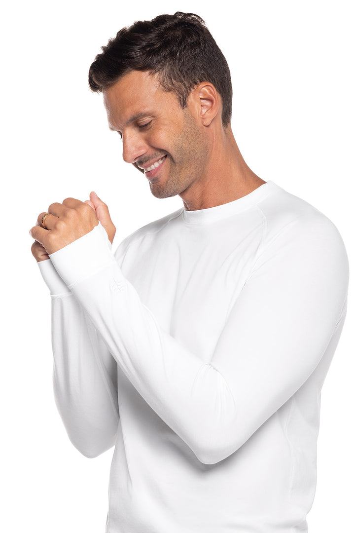 Men's LumaLeo Long Sleeve T-Shirt | White