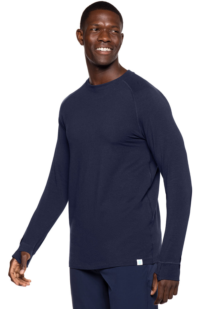 Men's LumaLeo Long Sleeve T-Shirt | Navy