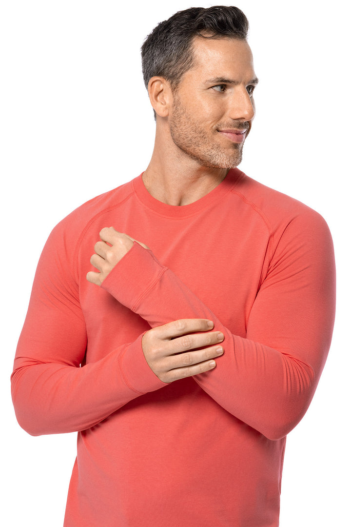 Men's LumaLeo Long Sleeve T-Shirt | Vivid Coral