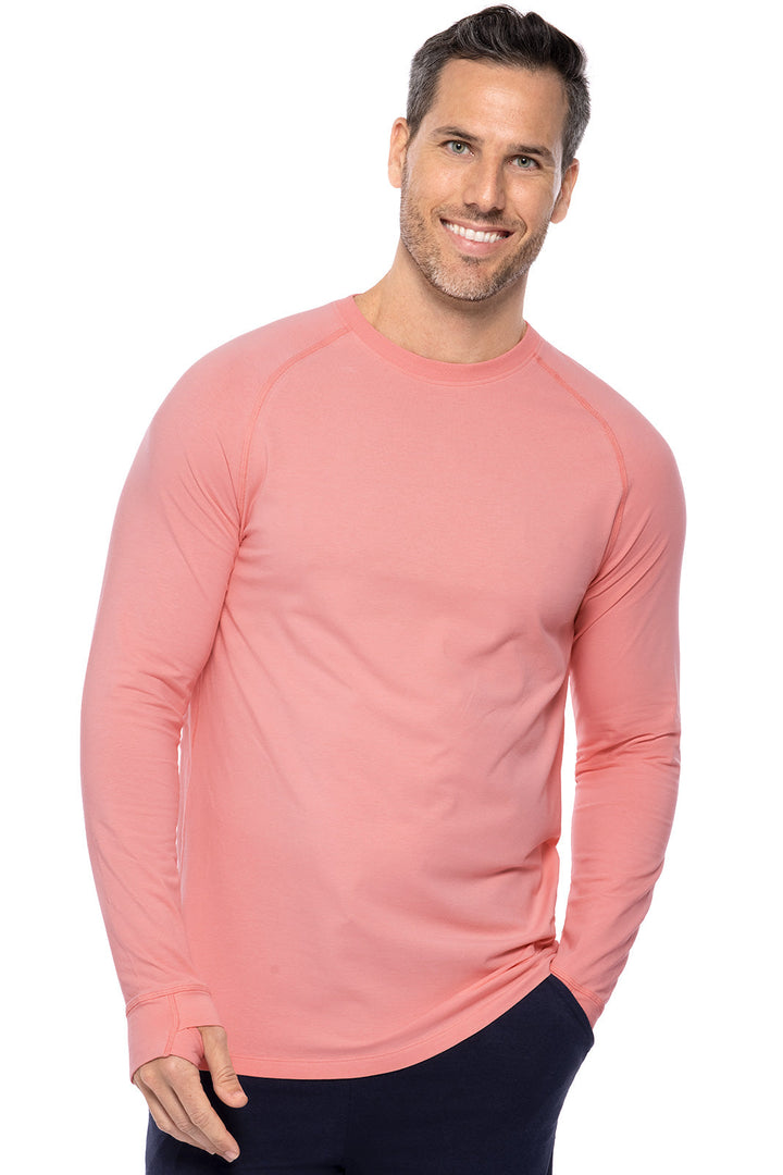 Men's LumaLeo Long Sleeve T-Shirt | Peachy Pink