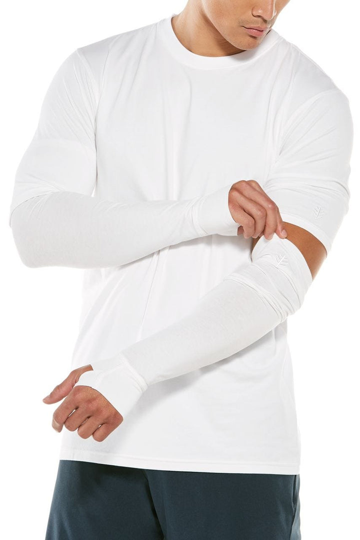 Men's LumaLeo Sleeves | White