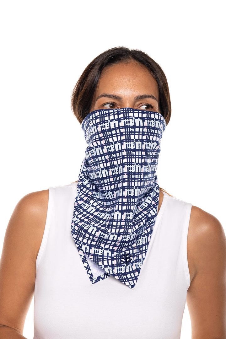 Sanibel Everyday Beach Bandana | Navy Gulf Stream Stripe