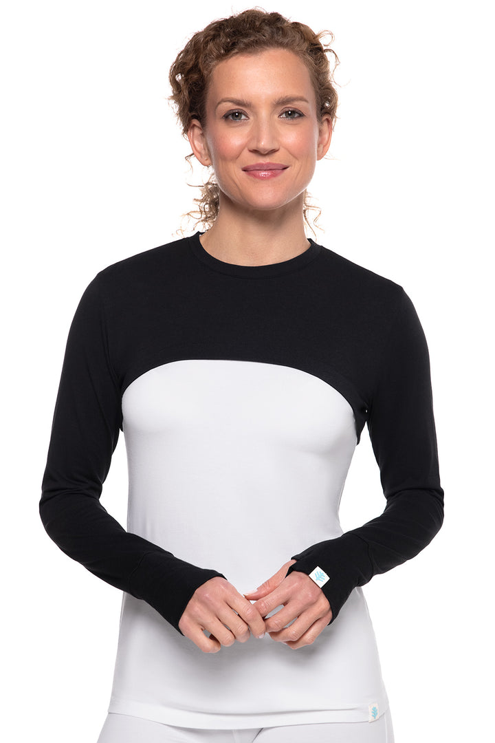 Women's Luna Pullover Shrug | Black