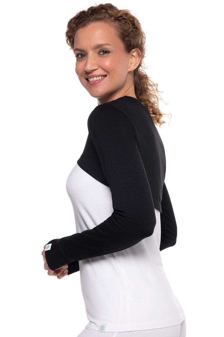 Women's Luna Pullover Shrug | Black