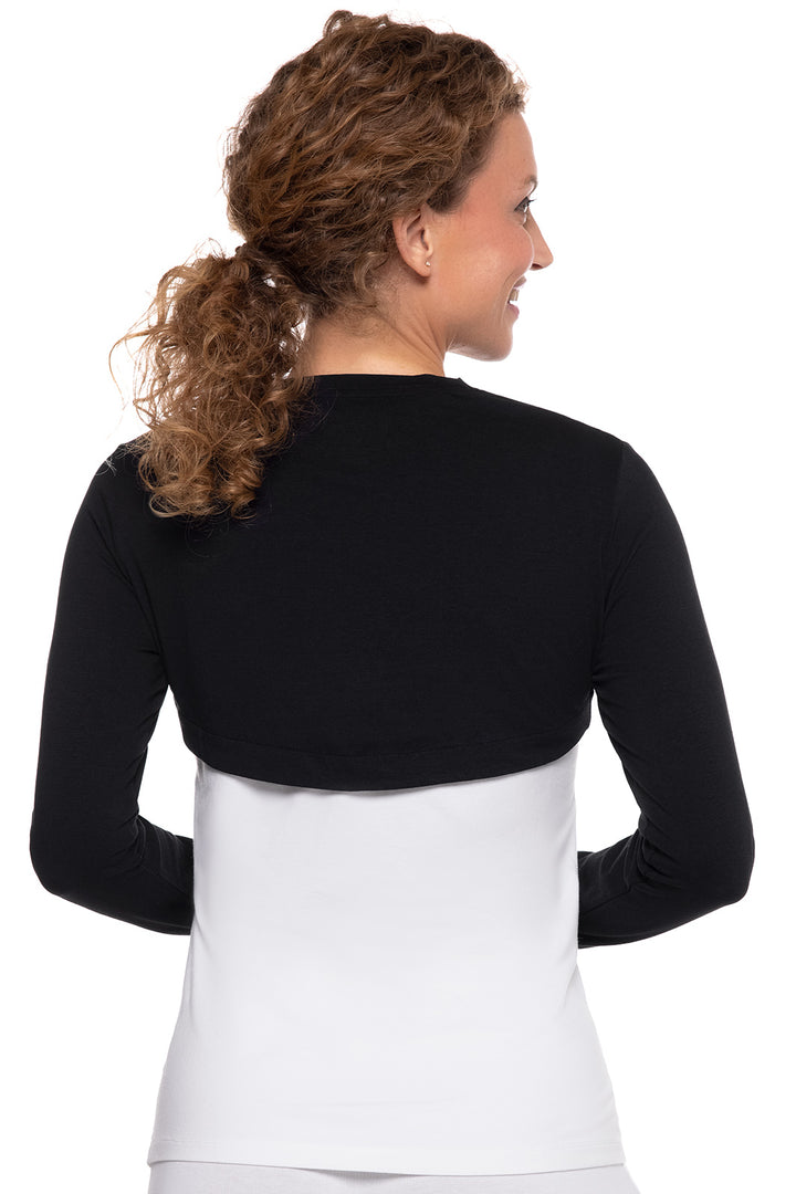 Women's Luna Pullover Shrug | Black