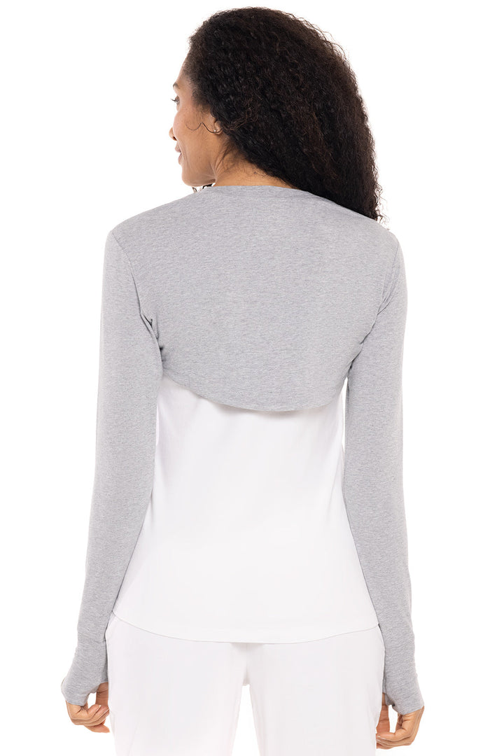 Women's Luna Pullover Shrug | Grey Heather