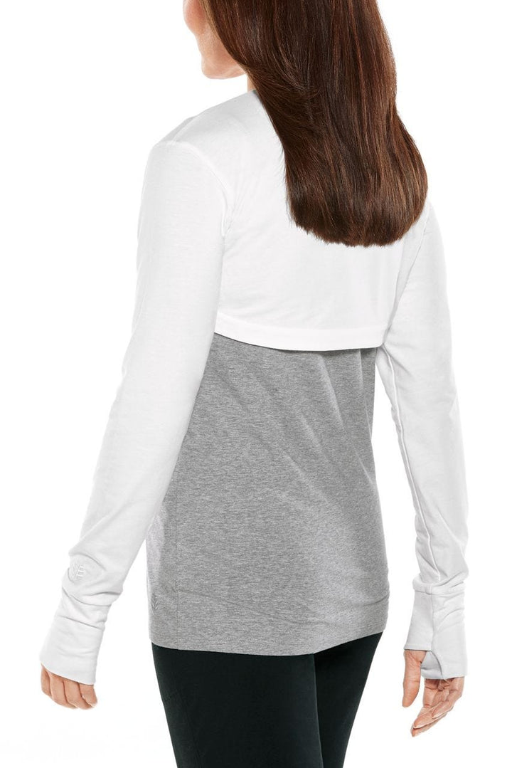 Women's Luna Pullover Shrug | White