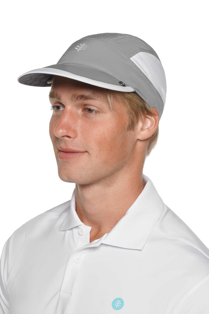 Agility Sport Cap | Steel Grey/White