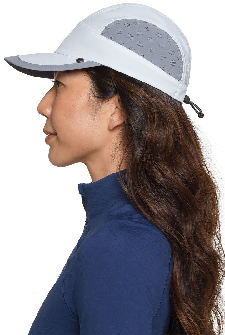 Agility Sport Cap | White/Steel Grey