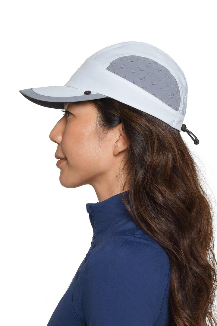 Agility Sport Cap | White/Steel Grey