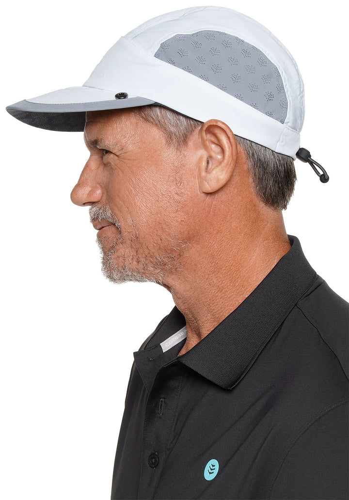 Agility Sport Cap | White/Steel Grey