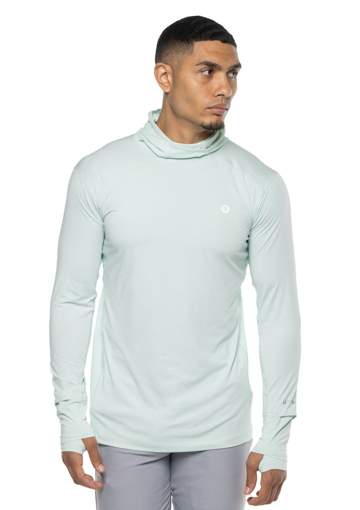 Men's Agility Performance Hoodie | Misty Aqua