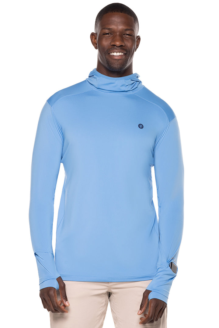 Men's Agility Performance Hoodie | Clear Sky Blue