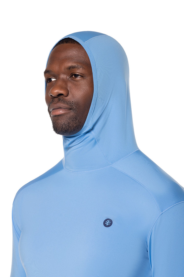 Men's Agility Performance Hoodie | Clear Sky Blue