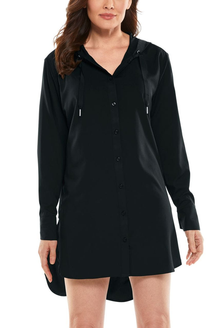 Women's Palma Aire Beach Shirt | Black