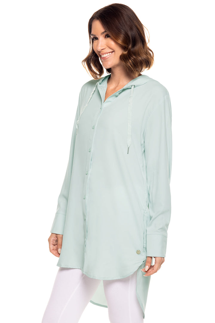 Women's Palma Aire Beach Shirt | Misty Aqua