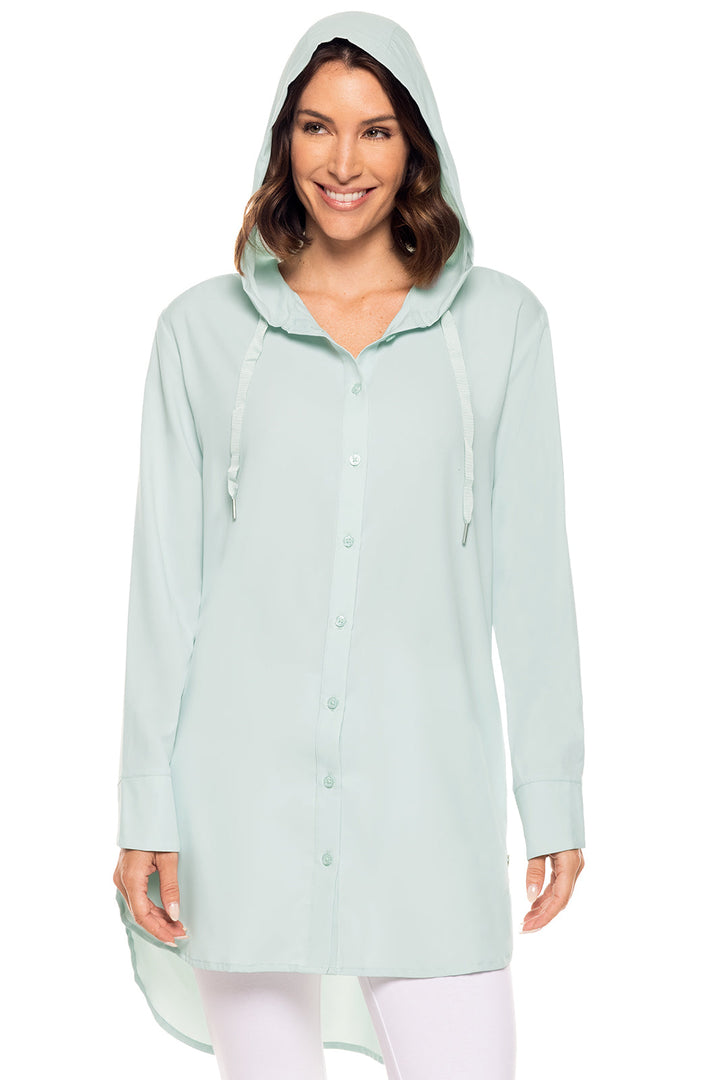 Women's Palma Aire Beach Shirt | Misty Aqua