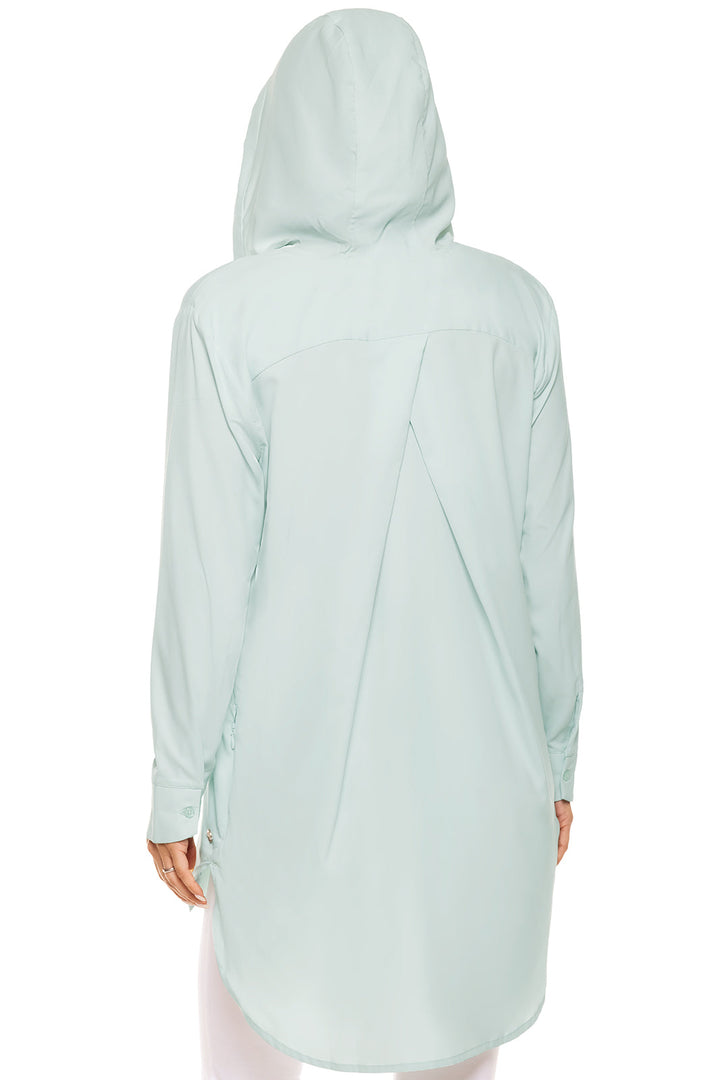 Women's Palma Aire Beach Shirt | Misty Aqua