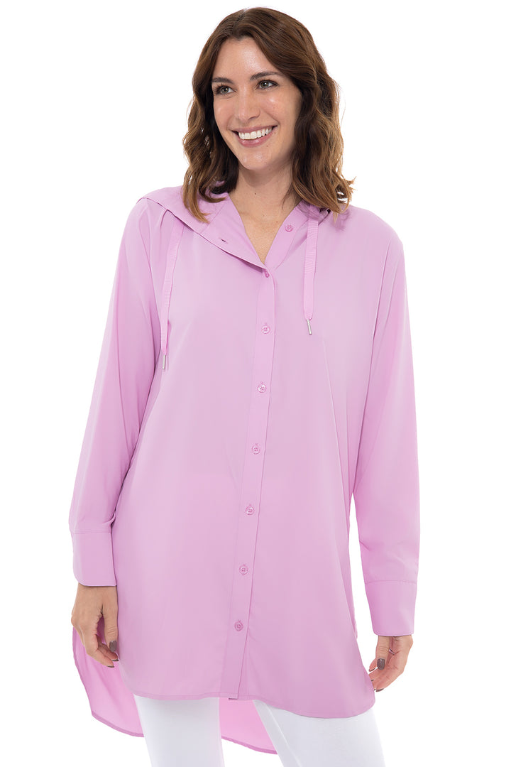 Women's Palma Aire Beach Shirt | Peony Pink