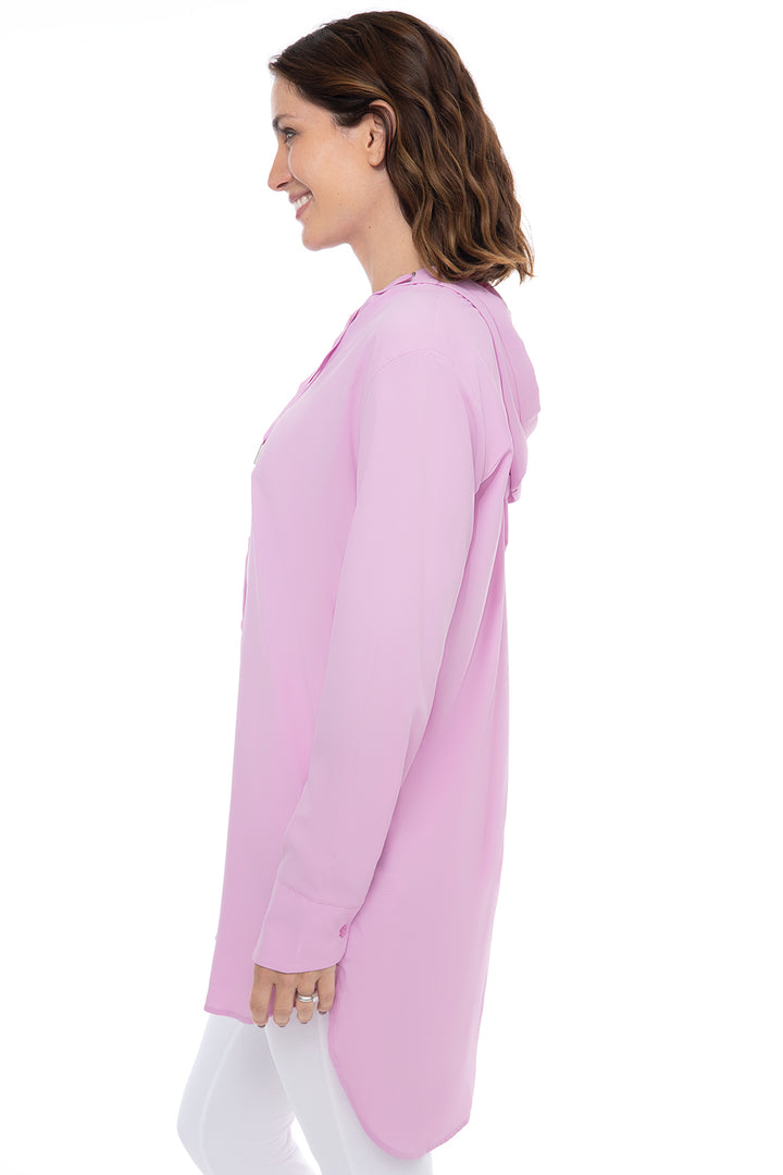 Women's Palma Aire Beach Shirt | Peony Pink